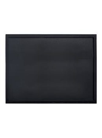 Tabule Securit WOODY nástěnná na popis křídou 60x80cm, Black + popisovač