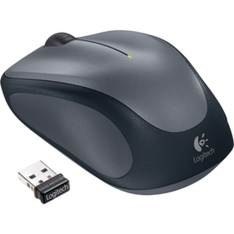 Myš "M235", šedá, bezdrátová, optická, malá, LOGITECH