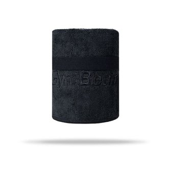 Sportovní ručník z mikrovlákna Large black - GymBeam