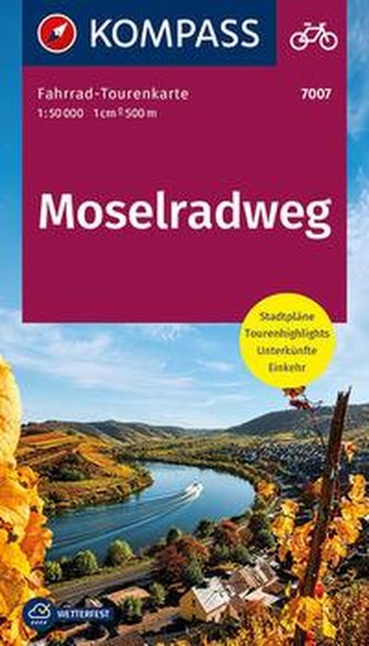 KV FTK 7007 Moselradweg 1:50 000