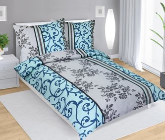 Povlečení krepové - tyrkysový orient - 140x200,70x90 cm Povlečení krepové - tyrkysový orient - 140x200,70x90 cm
