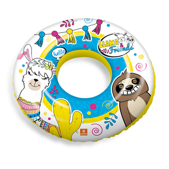 Nafukovací kruh lama a kamarádi 50 cm