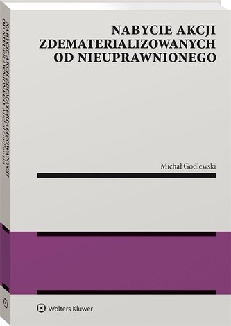 Nabycie akcji zdematerializowanych od..