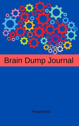 Brain Dump Journal -Hardcover-124 pages-6x9