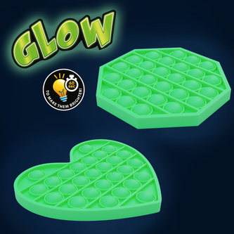 Bubble Pops Antistresová společenská hra Glow