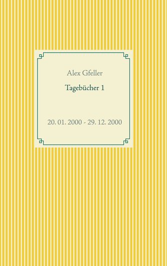 Tagebücher 1