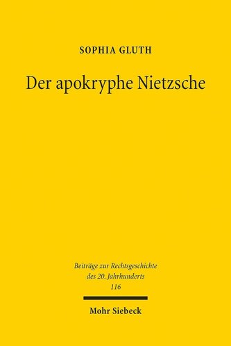 Der apokryphe Nietzsche Der apokryphe Nietzsche