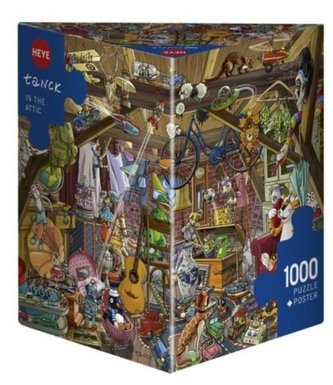 Puzzle 1000 Na strychu (Puzzle+plakat)
