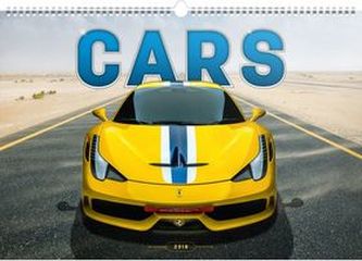 Auta 2018 - nástěnný kalendář