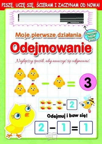 Moje pierwsze działania. Odejmowanie Moje pierwsze działania. Odejmowanie
