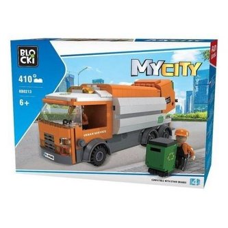 Klocki Blocki MyCity Śmieciarka 410 el.
