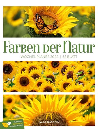 Farben der Natur - Wochenplaner Kalender 2022