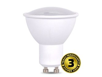 Žárovka LED GU10  5W SPOT bílá teplá SOLIGHT WZ316-1