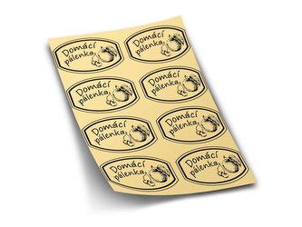 Samolepky na láhve ORION Domácí pálenka 8ks