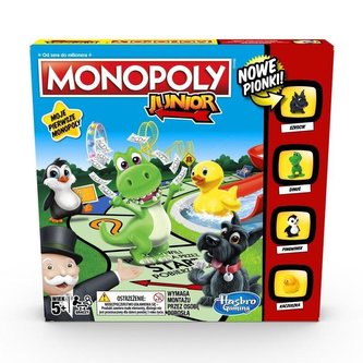 Monopoly Junior z nowymi pionkami