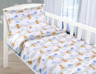 Dětské povlečení bavlna Agáta - medvídci - 90x135, 45x60 Dětské povlečení bavlna Agáta - medvídci - 90x135, 45x60