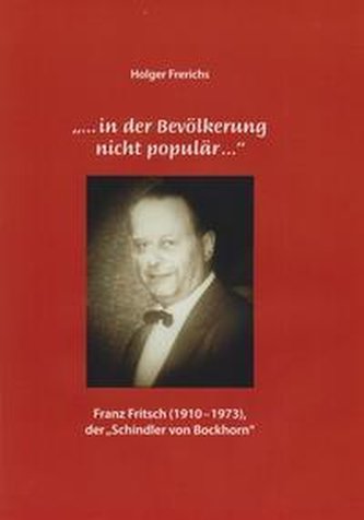 \"...in der Bevölkerung nicht populär...\"