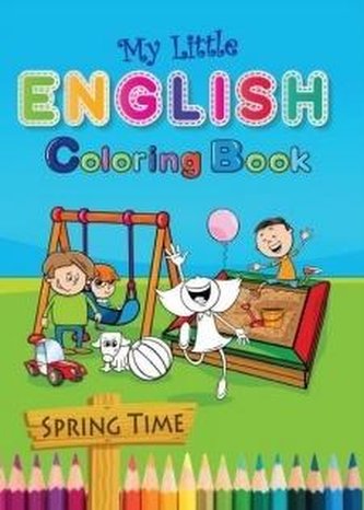 My Little English Coloring Book
