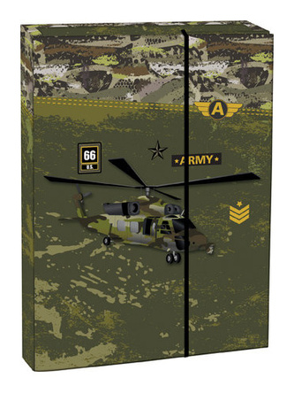 Box na sešity A4 Army STIL