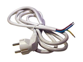 Flexo šňůra PVC 3x0,75mm 3m bílá