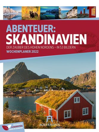 Skandinavien - Wochenplaner 2022