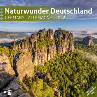 Naturwunder Deutschland 2022 Broschürenkalender