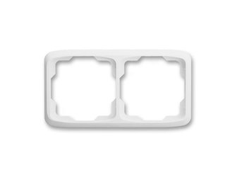 Rámeček ABB TANGO 3901A-B20 B dvojnásobný WHITE