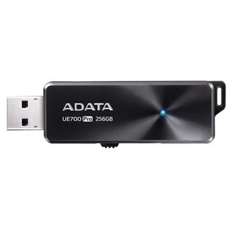 Flashdisk Adata UE700 PRO 256GB, USB 3.1, kovový, 360/180MB/s