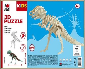 Marabu KiDS 3D Puzzle - T-Rex Dinosaur