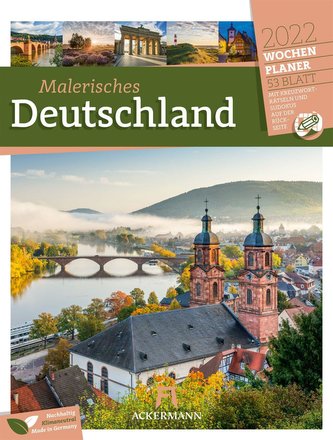Malerisches Deutschland - Wochenplaner 2022