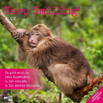Keep Smiling 2022 Broschürenkalender