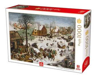 Puzzle 1000 Spis ludności w Betlejem, Brueghel