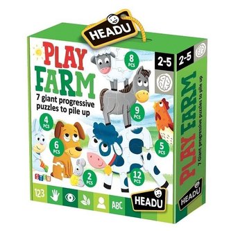 Moje Progrestywne Puzzle - Farma HEADU