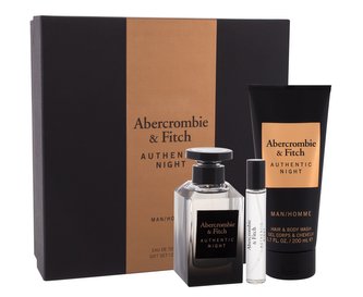 Abercrombie & Fitch Authentic toaletní voda 100 ml + toaletní voda 15 ml + sprchový gel 200 ml