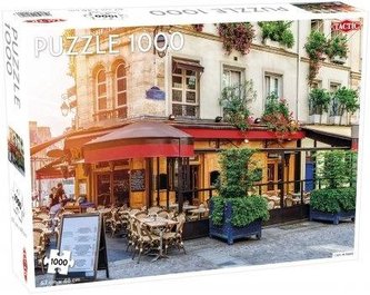 Puzzle 1000 Cafe in Paris
