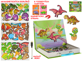 Tabulka magnetický kufřík \"Malý dinosaurus\" v sáčku
