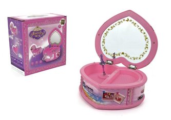 Szkatułka z pozytywką serce