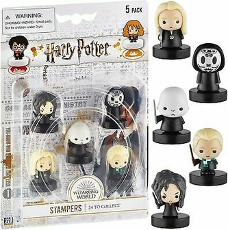 Figurka-razítko set 5 ks Harry Potter, více variant Figurka-razítko set 5 ks Harry Potter, více variant