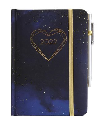 Diář 2022: Noční obloha/SMART - Designové diáře 2022