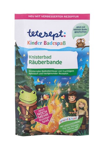 Tetesept Children's Bathing Koupelová sůl Fun Crackling Bath Robber Gang 50 g pro děti