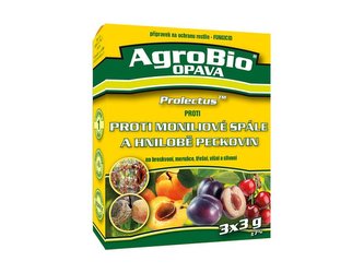 Přípravek proti moniliové spále a hnilobě peckovin AgroBio Prolectus 3x3g