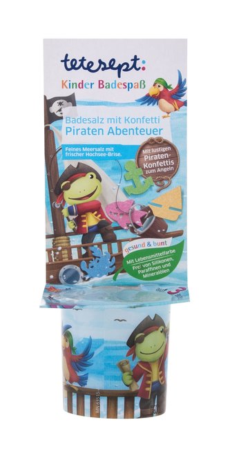 Tetesept Children's Bathing Koupelová sůl Salt With Confetti Pirates 40 g pro děti