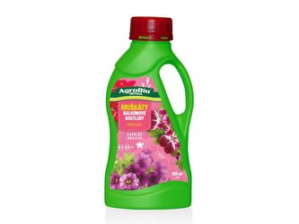 Hnojivo kapalné AgroBio Fantazie Muškáty a balkónové rostliny 250 ml