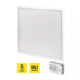 LED panel DALI 60×60, čtvercový vestavný bílý, 40W n. b. UGR
