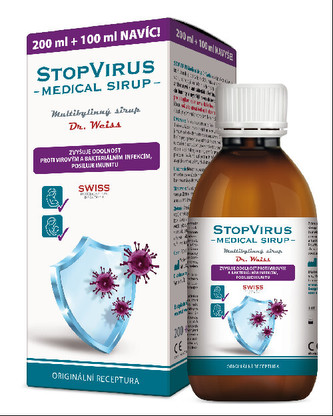 Simply You STOPVIRUS Medical sirup Dr. Weiss 200+100 ml NAVÍC