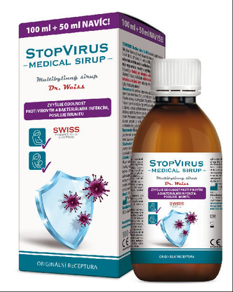 Simply You STOPVIRUS Medical sirup Dr. Weiss 100 + 50 ml NAVÍC