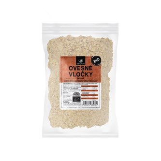 Allnature Ovesné vločky jemné BIO 500 g