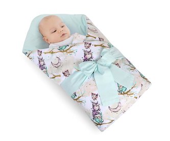 Zavinovačka - sovička na větvi - 83x83 cm Zavinovačka - sovička na větvi - 83x83 cm