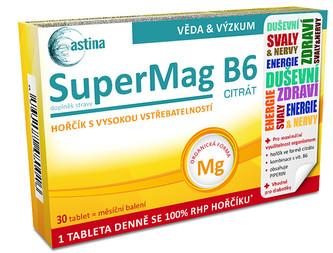 Astina SuperMag B6 30 tablet