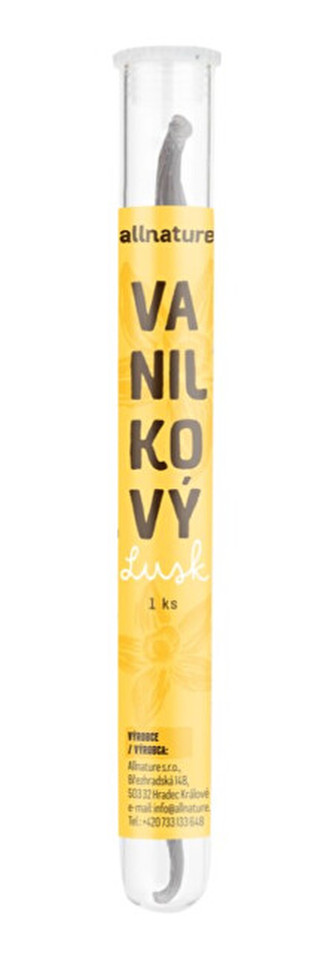 Allnature Vanilkový lusk 1 ks